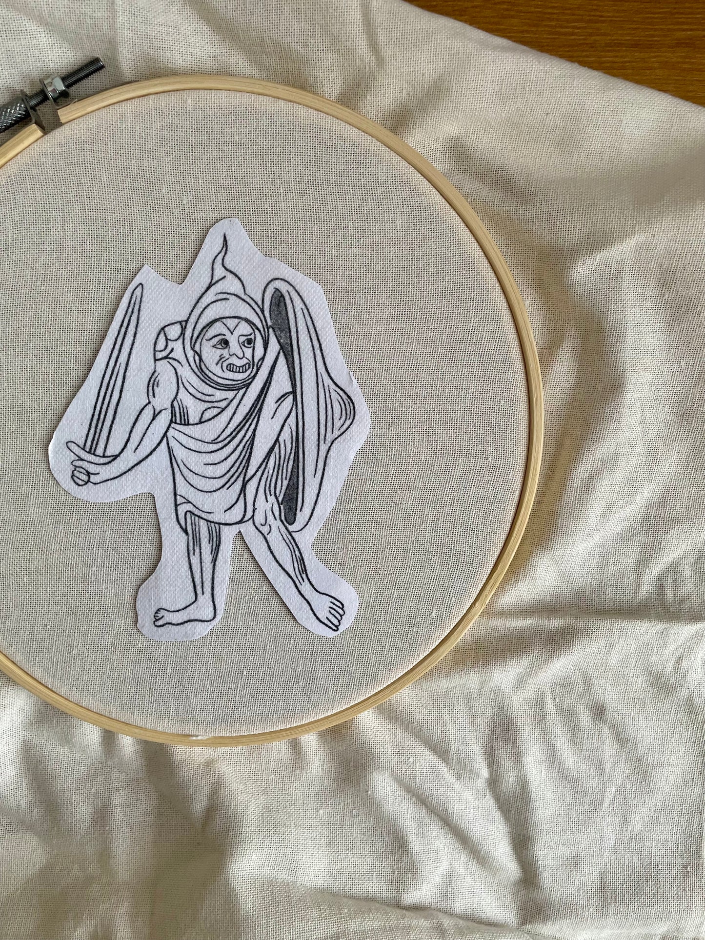 Medieval weaponry stick and stitch